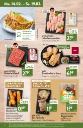 Gazetka promocyjna Aldi Nord - Aldi-Vorschau - Gazetka - ważna od 19.02 do 19.02.2022 - strona 4 - produkty: aldi, beutel, braten, brot, brötchen, butter, eis, emmentaler, erde, filet, filets, fleisch, geback, gewürz, gin, grill, hackfleisch, Hähnchen-Innenfilets, hartkäse, käfer, Käse, korn, kuchen, Ofen, Pfannkuchen, Plunder, rezept, rezepte, rind, rinder, rinderhackfleisch, roggenbrötchen, rwe, sauce, schwein, schweine, schweinefilet, senf, Spezi, ssd, tender, Ti, wein, weine, ZTE