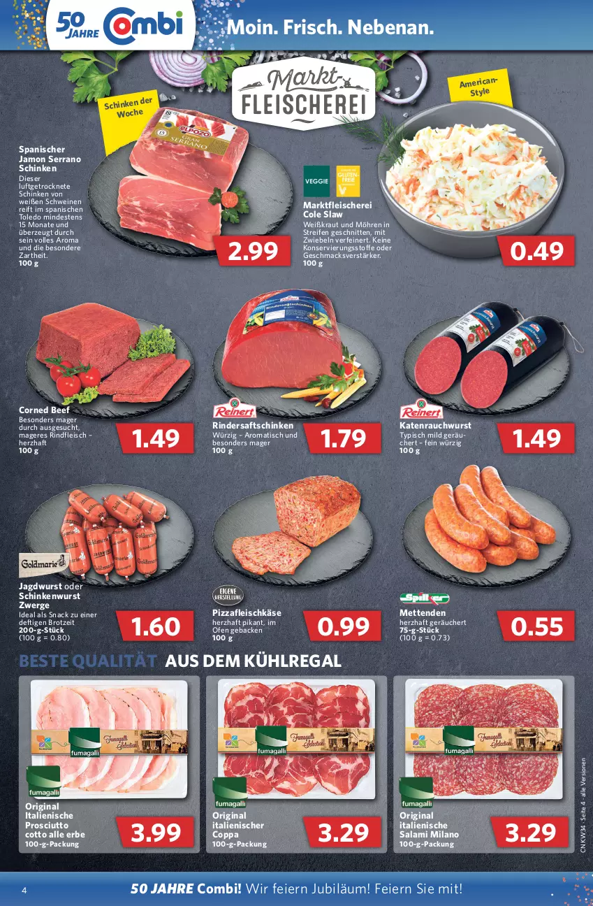 Aktueller Prospekt Combi - Prospekte - von 23.08 bis 28.08.2021 - strona 4