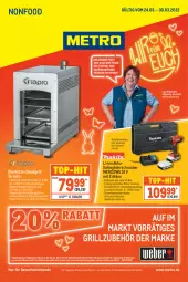 Gazetka promocyjna Metro - NonFood - Gazetka - ważna od 30.03 do 30.03.2022 - strona 1 - produkty: Abtei, akku, auto, Bohrschrauber, edelstahl, eis, elle, ente, erde, grill, Grillzubehör, LG, Metro, piezo-zündung, reis, Schal, Schale, sonderposten, steak, teller, Ti, tisch, top-hit