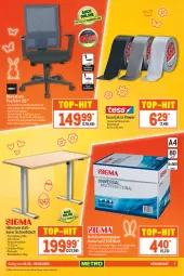 Gazetka promocyjna Metro - NonFood - Gazetka - ważna od 30.03 do 30.03.2022 - strona 7 - produkty: armlehnen, Beba, drucker, elle, ente, HP, kraft, latte, papier, rückenlehne, schreibtisch, stuhl, tesa, Ti, tisch, tischplatte, Tischplatten, top-hit