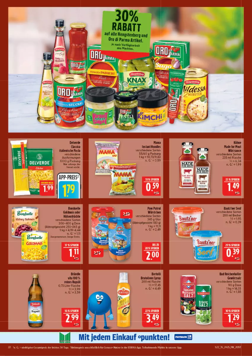 Aktueller Prospekt Marktkauf - Prospekt - von 24.08 bis 30.08.2025 - strona 22 - produkty: aktionspreis, deka, eis, nuss, reis, Ti, ZTE