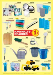 Gazetka promocyjna Marktkauf - Prospekt - Gazetka - ważna od 30.08 do 30.08.2025 - strona 32 - produkty: akku, bambus, Bau, Becher, Brei, bügel, bürste, eimer, Einkaufstasche, eis, flasche, Gießkanne, Holz, kosmetik, Kosmetikspiegel, kracher, kühlakku, Löffel, reis, spiegel, Tasche, Ti, topf, trinkbecher, ventilator