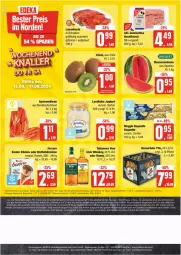 Gazetka promocyjna Edeka - Prospekte - Gazetka - ważna od 17.08 do 17.08.2024 - strona 20 - produkty: baguette, eis, grill, hasseröder, irish whiskey, joghur, joghurt, kiwi, landliebe, landliebe joghurt, meggle, melone, melonen, möhren, pils, reis, speisemöhren, Ti, tullamore, tullamore dew, wasser, wassermelone, wassermelonen, whiskey, Yo, ZTE