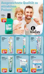 Gazetka promocyjna Rewe - Prospekte - Gazetka - ważna od 01.05 do 01.05.2022 - strona 20 - produkty: bürste, creme, eis, erde, kräuter, mundspülung, reis, spülung, Ti, zahnbürste, zahncreme, Zahnseide