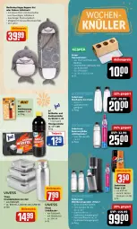 Gazetka promocyjna Rewe - Prospekte - Gazetka - ważna od 01.05 do 01.05.2022 - strona 27 - produkty: aktionspreis, anzünder, bambus, decke, Deckel, edelstahl, eis, Feuerzeug, flasche, frischhaltedosen, glasflasche, glaskaraffe, grill, Grillkohle, Holz, Kamin, Karaffe, kesper, mediashop, Plüsch, reis, sac, Schal, Schale, schlafsack, sirup, Soda, sodastream, spülmaschinen, Ti, tiefpreis, trinkflasche, wasser, wassersprudler, würfel