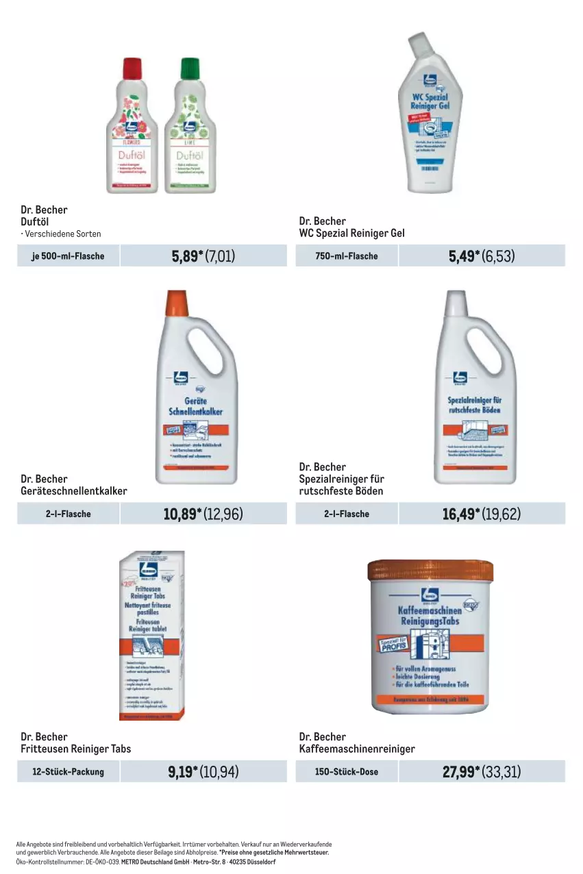 Aktueller Prospekt Metro - Starke Marken Profi - von 02.01 bis 15.01.2025 - strona 3 - produkty: abholpreise, angebot, angebote, Becher, eis, elle, entkalker, flasche, fritteuse, ilag, je 500-ml-flasche, kaffee, kaffeemaschine, maschinenreiniger, Metro, Rauch, reiniger, reiniger gel, reis, rwe, Schnellentkalker, Spezi