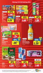 Gazetka promocyjna Lidl - Aktionsprospekt - Gazetka - ważna od 30.09 do 30.09.2023 - strona 11 - produkty: actimel, aktionspreis, angebot, angebote, backfisch, beko, coupon, danone, decke, direktsaft, drink, eis, elle, energy drink, filegro, filet, fisch, fischstäbchen, fleisch, Floralys, frucht, fruchtfleisch, fruchtgummi, iglo, Innocent, kaffee, katjes, melitta, Ofen, orange, papier, preisvorteil, pringles, red bull, reis, ring, saft, teller, Ti, vita, ZTE