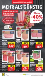 Gazetka promocyjna Lidl - Aktionsprospekt - Gazetka - ważna od 30.09 do 30.09.2023 - strona 16 - produkty: aktionspreis, bier, bio, braten, Brühwurst, eis, hinterschinken, kasseler, Kasselerbraten, kochschinken, ndk, reis, salami, Schal, Schale, schinken, schnitten, Spezi, Ti, wurst, ZTE