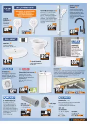 Gazetka promocyjna Vmarkt - V-Baumarkt - Gazetka - ważna od 06.04 do 06.04.2022 - strona 5 - produkty: armatur, Bad, Badewanne, Bau, brause, brauseschlauch, Brei, decke, dusche, edelstahl, eis, elle, grohe, handbrause, LG, Rauch, ring, rum, schlauch, schläuche, spee, Spektrum, Ti, tisch, ventilator, vita, Wanne, waschtisch, wasser, wc-sitz