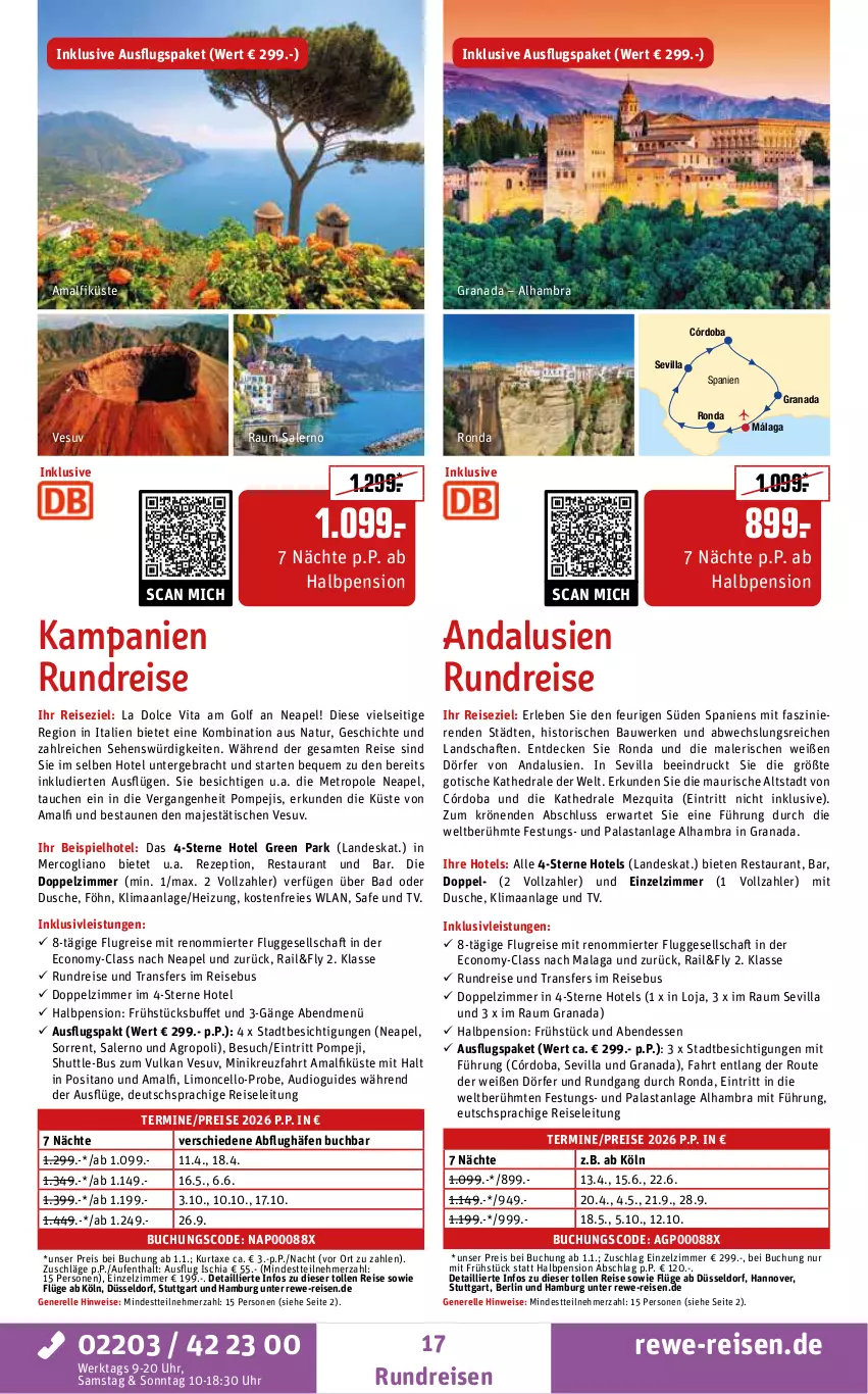 Aktueller Prospekt Rewe Reisen - Reiseprospekt - von 24.10 bis 26.12.2025 - strona 17 - produkty: axe, Bad, Bau, buch, chia, decke, deutschsprachige reiseleitung, dusche, eis, elle, grana, inklusivleistungen, kurtaxe, limo, Metro, natur, Rana, reis, rel, rezept, Ti, tisch, uhr, vita