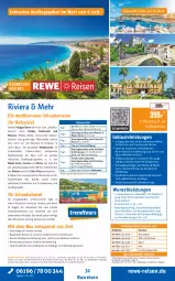 Gazetka promocyjna Rewe Reisen - Reiseprospekt - Gazetka - ważna od 26.12 do 26.12.2025 - strona 32 - produkty: arlo, bett, buch, busreisen, decke, eis, elle, ente, erde, gin, inklusivleistungen, Mode, monte, natur, pril, reis, reiseveranstalter, reiseverlauf, rel, rezept, ring, rwe, Ti, trendtours touristik gmbh, uhr, usb, wein