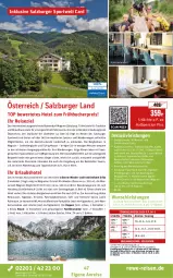 Gazetka promocyjna Rewe Reisen - Reiseprospekt - Gazetka - ważna od 26.12 do 26.12.2025 - strona 47 - produkty: auer, axe, Bau, Bauer, bier, blume, blumen, buch, burger, decke, dusche, eis, Fahrrad, grill, inklusivleistungen, kaffee, Kinder, kuchen, Liege, mac, rama, Rauch, reis, ring, rum, rwe, saft, salat, salz, Spezi, Sport, Ti, uhr, usb, wasser, wein, wellnessbereich