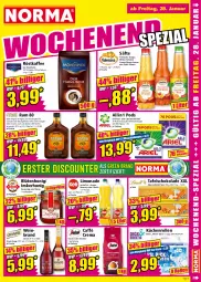 Gazetka promocyjna Norma - Norma - Gazetka - ważna od 31.01 do 31.01.2022 - strona 15 - produkty: ananas, Blüte, blütenhonig, bügel, caffè crema, classico, cocktail, cocktails, colorwaschmittel, cuvée, flasche, getränk, getränke, gin, honig, kaffee, küche, Küchen, küchenrolle, küchenrollen, LG, limo, limonade, mango, maracuja, milch, nuss, orange, pfirsich, Pods, röstkaffee, rouge, rum, rwe, säfte, schoko, schokolade, tafelschokolade, Ti, vita, vollmilch, waschmittel, wein, weinbrand, zucker