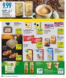 Gazetka promocyjna Diska - Prospekte - Gazetka - ważna od 14.05 do 14.05.2022 - strona 10 - produkty: alpia, Becher, bier, bohne, bohnen, brot, dallmayr, dolce gusto, frucht, gin, hafer, haferfleks, joghur, joghurt, joghurt mild, keks, kitkat, kölln, korn, Kornbrot, natur, nescafe, prodomo, schoko, schokolade, storck, Ti, vollkornbrot, Yo, zucker