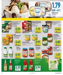Gazetka promocyjna Diska - Prospekte - Gazetka - ważna od 14.05 do 14.05.2022 - strona 11 - produkty: Bau, Becher, Ben’s Original, bio, bonduelle, bonduelle goldmais, coppenrath, creme, deka, drink, edeka bio, eis, eiscreme, elle, ente, essig, feinschmecker, flasche, gin, Goldmais, Goldstücke, knorr, landliebe, landliebe eiscreme, maggi, mais, natur, reis, Ria, sauce, Soße, suppe, tee, Ti, tomate, tomaten