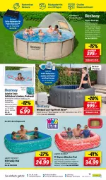 Gazetka promocyjna Lidl - Aktuelle Onlineshop-Highlights - Gazetka - ważna od 30.06 do 30.06.2024 - strona 15 - produkty: abdeckplane, auer, ball, bestway, Clin, dell, Fußball, korb, Mode, nudel, pool, recyclingmaterial, Ria, sonnenschutz, tee, Ti, usb, wasser, Whirlpool