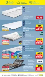 Gazetka promocyjna Lidl - Aktuelle Onlineshop-Highlights - Gazetka - ważna od 30.06 do 30.06.2024 - strona 33 - produkty: asti, auer, dell, eis, Hela, Holz, korb, latte, lattenrost, matratze, matratzen, Mode, ring, Ti, tisch, topper