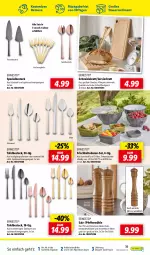 Gazetka promocyjna Lidl - Aktuelle Onlineshop-Highlights - Gazetka - ważna od 30.06 do 30.06.2024 - strona 39 - produkty: auer, bambus, besteck, edelstahl, ernesto, frischhaltedosen, gabel, hochglanz, Holz, korb, kuchen, LG, pfeffer, Pfeffermühle, salat, salz, schneidebrett, Spezi, spülmaschinen, Ti, torte