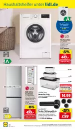 Gazetka promocyjna Lidl - Aktuelle Onlineshop-Highlights - Gazetka - ważna od 30.06 do 30.06.2024 - strona 40 - produkty: batterie, bürste, decke, Deckel, eis, ente, gefrierkombination, Intel, kühl-gefrierkombination, LG, ndk, Reinigung, reinigungsbürste, schwamm, silvercrest, sneaker, Ti, waschmaschine, ZTE