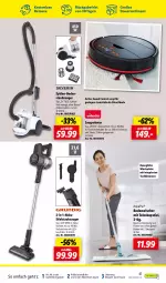 Gazetka promocyjna Lidl - Aktuelle Onlineshop-Highlights - Gazetka - ważna od 30.06 do 30.06.2024 - strona 41 - produkty: akku, aqua, AquaPur, auer, Behälter, beutel, bodenstaubsauger, bodenwischer, bürste, HP, korb, latte, Leuchte, leuchten, LG, Mode, Reinigung, ring, Saugroboter, staubsauger, Stielstaubsauger, Teleskop, teleskopstiel, Ti, tuc