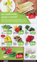 Gazetka promocyjna Markant - Prospekte - Gazetka - ważna od 29.04 do 29.04.2023 - strona 4 - produkty: beere, beeren, beutel, bio, Birnen, eis, gutes essen, himbeer, himbeere, himbeeren, kiwi, knoblauch, natur, reis, Schal, Schale, tafelbirnen, Ti, zucchini