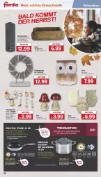 Gazetka promocyjna Famila - Prospekte - Gazetka - ważna od 17.08 do 17.08.2024 - strona 30 - produkty: bratpfanne, decke, Deckel, dekoration, edelstahl, eis, Girlande, Glasdeckel, Holz, kerze, Kerzenhalter, Kochtopf, Kranz, pfanne, reis, Ti, topf