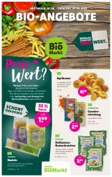 Gazetka promocyjna Denns Biomarkt - Prospekte - Gazetka - ważna od 20.06 do 20.06.2023 - strona 1 - produkty: angebot, angebote, aprikose, aprikosen, bio, dennree, eis, Geflügel, gewürz, hartweizen, korn, nudel, nudeln, reis, rind, rinder, schwein, schweine, Ti, wein, weine, würstchen