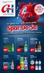 Gazetka promocyjna Getraenke Hoffmann - Prospekte - Gazetka - ważna od 27.07 do 27.07.2024 - strona 1 - produkty: Alwa, Bad, burgunder, elle, gin, Gorbatschow, heineken, ice tea, merl, mineralwasser, pfanne, Pfanner, rwe, spätburgunder, Ti, wasser, wein, wodka