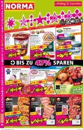 Gazetka promocyjna Norma - Norma - Gazetka - ważna od 23.09 do 23.09.2024 - strona 18 - produkty: albray, Becher, beutel, chavroux, eis, fleisch, fleischwurst, früchte, geschnetzeltes, gin, grütze, Hähnchensteak, hähnchensteaks, Hausmacher, Kærgården, Käse, kirsch, kühlregal, lebensmittel, LG, Löffel, mac, mozzarella, natur, paprika, pfirsich, pfirsiche, pizza, regal, reis, rel, ristorante, Rote Grütze, Rotwurst, Saint Agur, saint albray, salz, Schal, Schale, schwein, schweine, steak, steaks, Ti, tiefpreis, weichkäse, wein, weine, wurst, Zelt