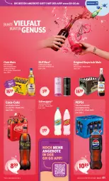 Gazetka promocyjna Getraenke Hoffmann - Prospekte - Gazetka - ważna od 18.07 do 18.07.2026 - strona 3 - produkty: angebot, angebote, coca-cola, cola, Collagen, eis, erfrischungsgetränk, getränk, gin, limo, limonade, malz, nuss, pepsi, schweppes, tee, Ti