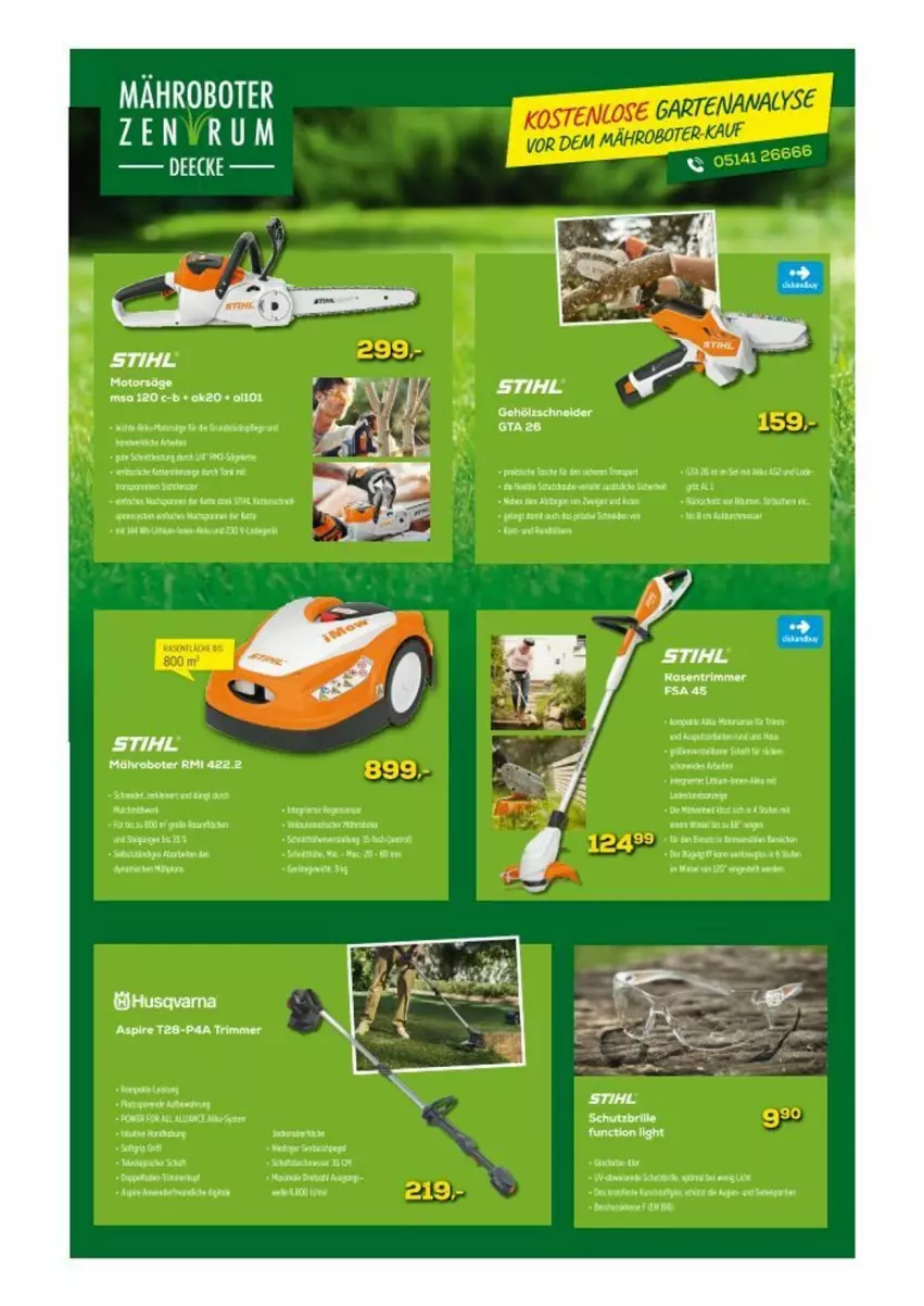 Aktueller Prospekt Euronics - Prospekte - von 14.06 bis 20.06.2023 - strona 7 - produkty: K2, mac, rasen, rasentrimmer, Stihl, tee, Ti