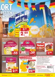 Gazetka promocyjna Netto Marken-Discount - Filial-Angebote - Gazetka - ważna od 01.10 do 01.10.2022 - strona 21 - produkty: angebot, bestpreis, Cap, capri-sun, coupon, dessert, ehrmann, Ehrmann Grand Dessert, eis, grütze, gutschein, Käse, käsescheiben, LG, milch, Nudossi, reis, Rote Grütze, sac, Soße, Ti, vanille, ZTE