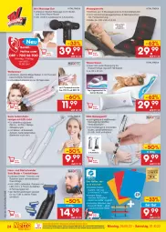 Gazetka promocyjna Netto Marken-Discount - Filial-Angebote - Gazetka - ważna od 01.10 do 01.10.2022 - strona 24 - produkty: aust, bartschneider, batterie, batterien, bestpreis, deka, edelstahl, eis, elle, fernbedienung, Hefte, kissen, ladekabel, led-licht, Liege, mac, ndk, Pinsel, rasierer, reiniger, Reinigung, reis, ring, Schal, telefon, Ti, uhr, usb, versandkostenfrei, wasser