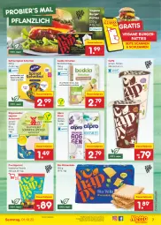 Gazetka promocyjna Netto Marken-Discount - Filial-Angebote - Gazetka - ważna od 01.10 do 01.10.2022 - strona 7 - produkty: alpro, angebot, auer, aufschnitt, bestpreis, bier, bio, burger, dauertiefpreis, drink, eis, frucht, früchte, fruchtgummi, keks, mac, ohne palmöl, reis, rügenwalder, schnitzel, soja, spinat, Ti, tiefpreis, vita, Vitamin B, ZTE