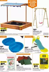 Gazetka promocyjna Obi - Prospekte - Gazetka - ważna od 31.03 do 31.03.2024 - strona 6 - produkty: Bau, braun, elle, Garten, gartenschlauch, gefu, Holz, Kinder, latte, ndk, Rauch, Sandkasten, Schaukel, schlauch, spielsand, Ti, uv-schutz, wasser, ZTE