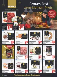 Gazetka promocyjna Edeka - Angebote der Woche - Gazetka - ważna od 18.12 do 18.12.2021 - strona 2 - produkty: Becher, beutel, bier, Bresaola, brot, burger, burgunder, butter, cola, decke, deka, dessert, eis, elsässer art, ente, gewürz, hartkäse, Käse, Kette, kräuter, kräutern, Kroketten, kuchen, lachs, LG, mac, nuss, pasta, pralinen, Räucherlachs, reis, resa, rind, rinder, ring, sahne, salami, salz, schinken, schlagsahne, schoko, schokolade, schokoladen, sim, steak, Ti, Trüffel, walnuss, wein, Weißwein, Weizenbrot