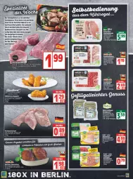 Gazetka promocyjna Edeka - Angebote der Woche - Gazetka - ważna od 18.12 do 18.12.2021 - strona 5 - produkty: auer, Bau, Bauer, berliner, bio, braten, eis, , filet, fleisch, Fondue, Geflügel, gewürz, hackfleisch, hähnchenbrust, mac, nuggets, nuss, pfanne, pute, putenschnitzel, reis, rind, rinder, rinder-hackfleisch, rindfleisch, ring, rwe, saft, schnitten, schnitzel, schwein, schweine, schweinefilet, schweinefleisch, snack, tee, Ti, top-preis, wein, weine, wiesenhof, Wild