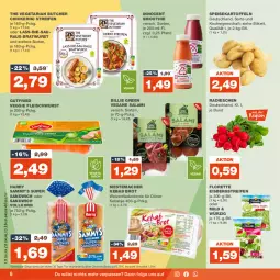 Gazetka promocyjna Real - Gazetka - ważna od 09.09 do 09.09.2023 - strona 6 - produkty: bratwurst, brot, eis, Fladenbrot, fleisch, fleischwurst, florette, gutfried, Innocent, kartoffel, kartoffeln, korn, LG, mac, mestemacher, radieschen, reifen, reis, Ria, salami, sandwich, smoothie, speisekartoffeln, The Vegetarian Butcher, Ti, Vegeta, veggie, wurst, ZTE