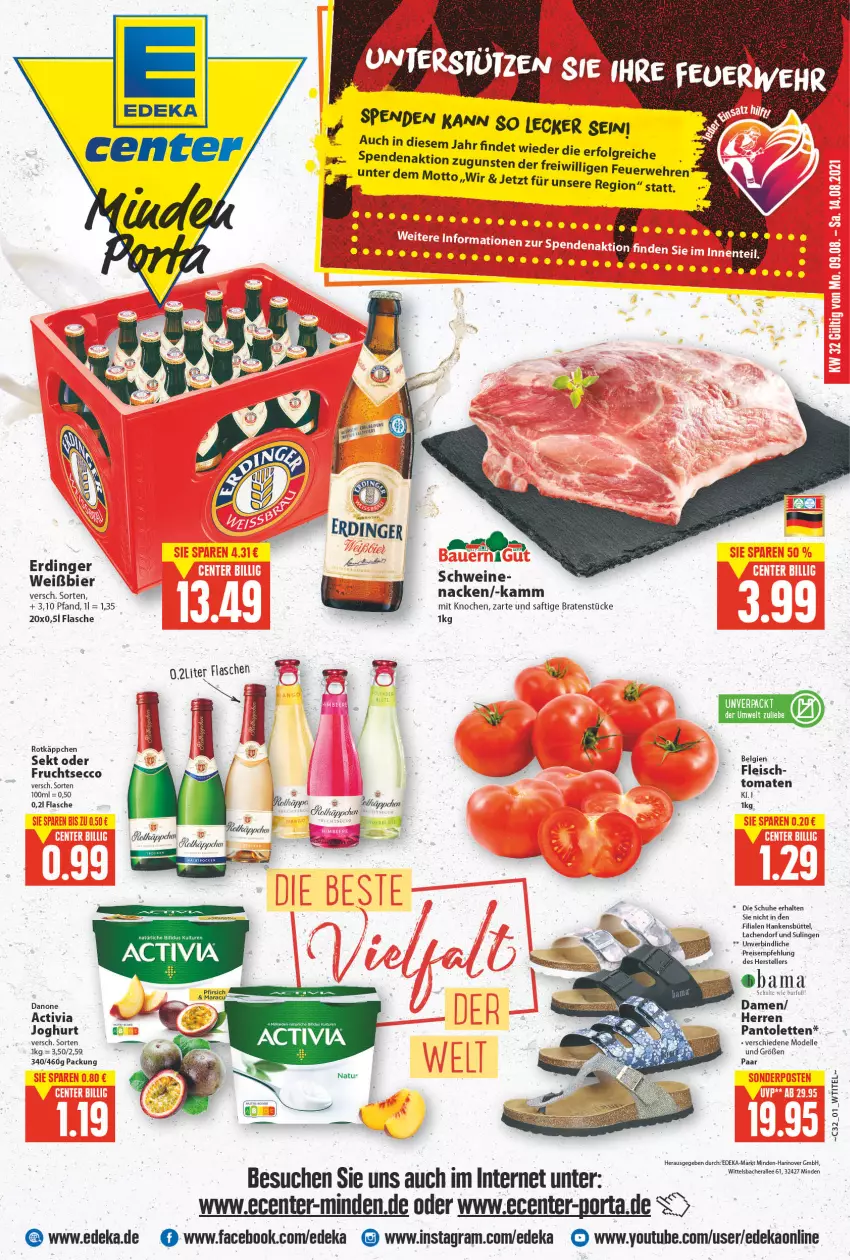 Aktueller Prospekt E Center - Angebote der Woche - von 09.08 bis 14.08.2021 - strona 1