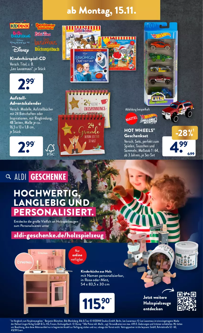 Aktueller Prospekt AldiSud - ALDI Aktuell - von 15.11 bis 20.11.2021 - strona 13