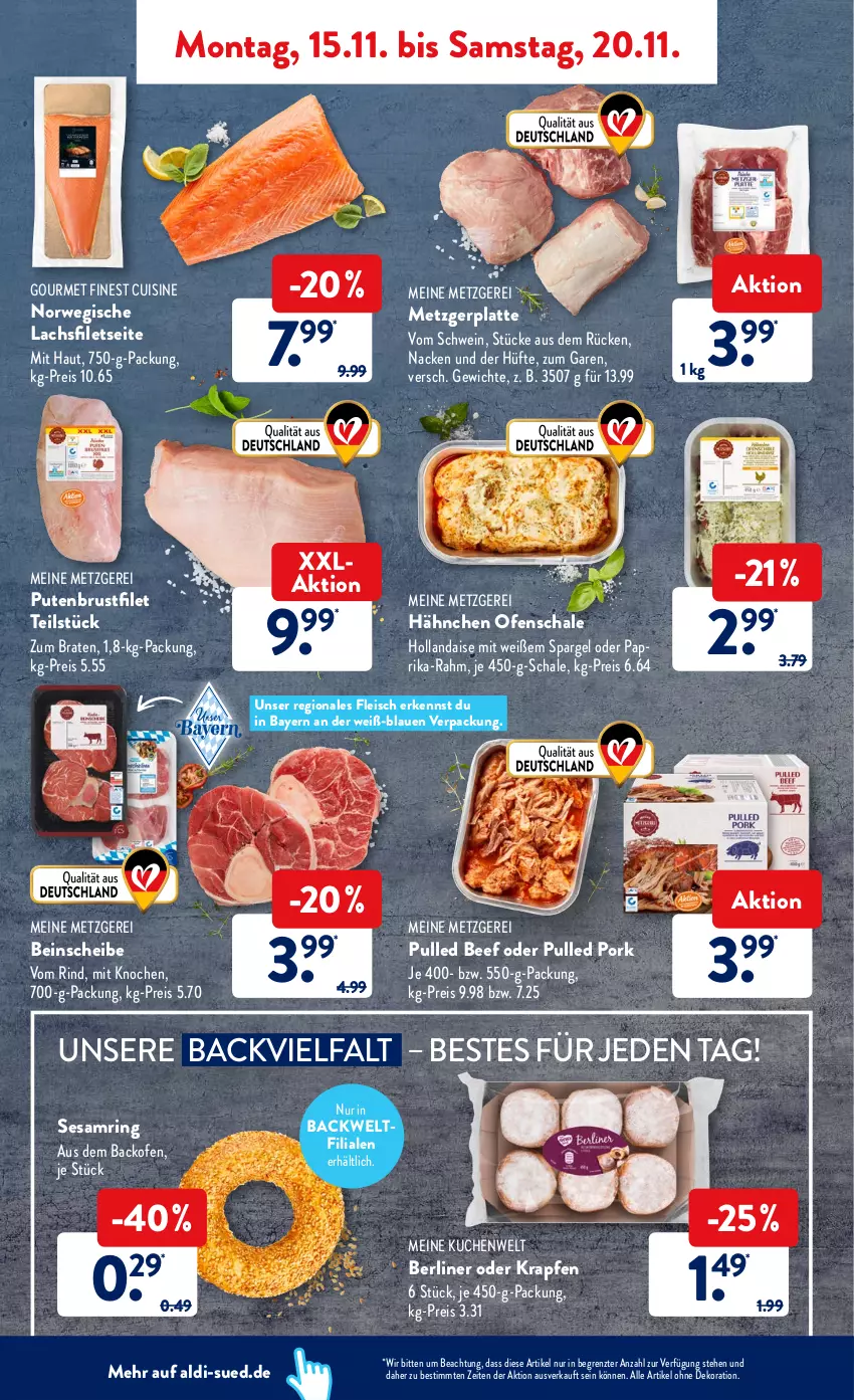 Aktueller Prospekt AldiSud - ALDI Aktuell - von 15.11 bis 20.11.2021 - strona 4