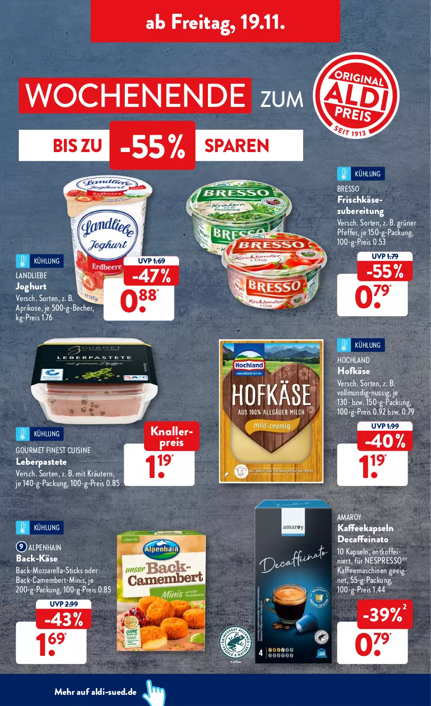 Aktueller Prospekt AldiSud - ALDI Aktuell - von 15.11 bis 20.11.2021 - strona 40