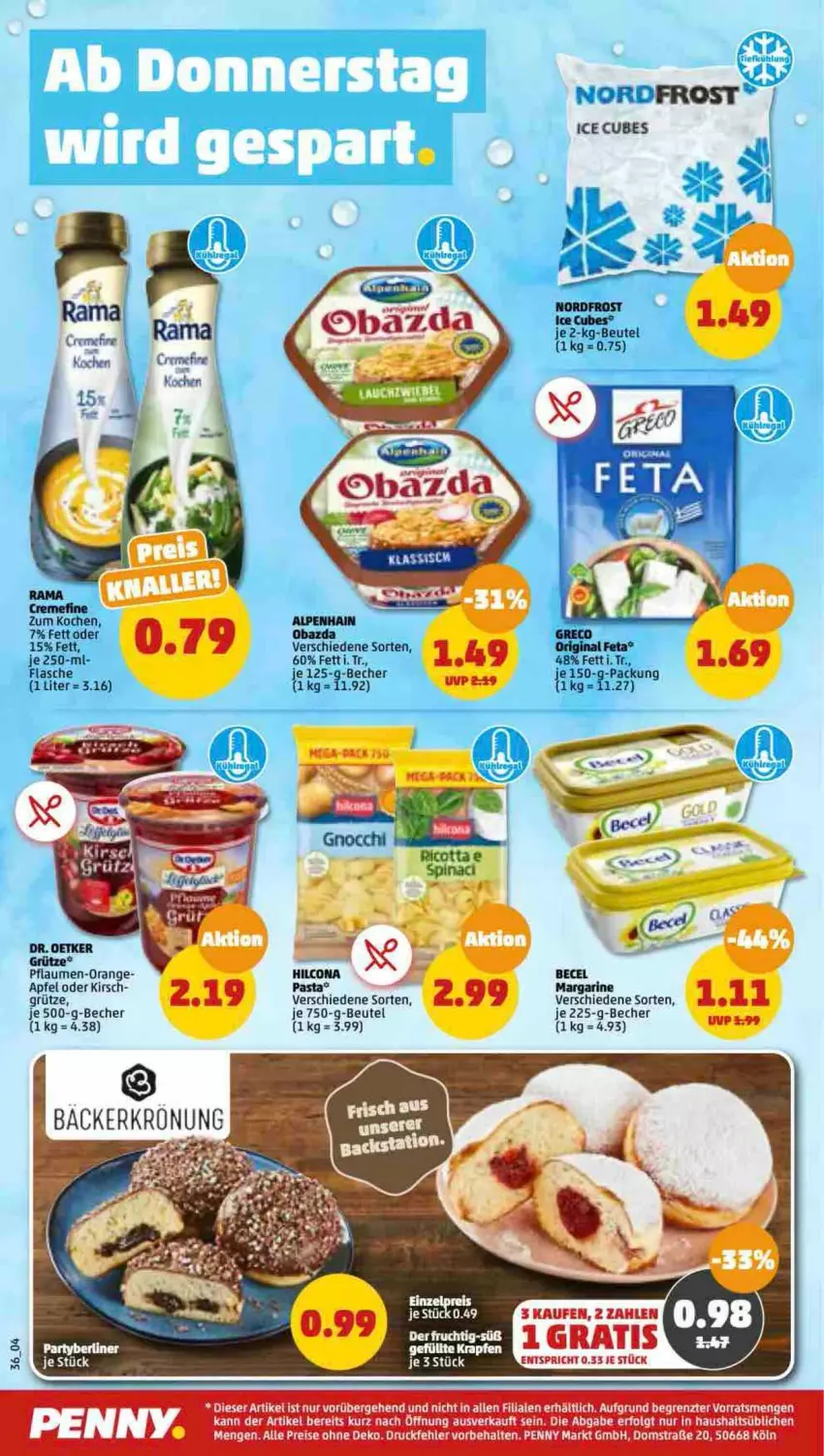 Aktueller Prospekt Penny - Prospekte - von 25.12 bis 30.12.2022 - strona 36 - produkty: Alpenhain, apfel, becel, Becher, beutel, eis, feta, flasche, gin, grütze, hilcona, kirsch, LG, mac, margarine, pasta, regal, ricotta, tee, Ti, ZTE