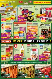 Gazetka promocyjna Norma - Norma - Gazetka - ważna od 21.11 do 21.11.2022 - strona 11 - produkty: apfel, auer, aufstrich, backmischung, bacon, ball, Becher, beere, bier, Birnen, Blaubeer, blaubeere, brot, brotaufstrich, burger, butter, chili, cocktail, cocktails, creme, drink, drinks, ecco, eis, elle, erbsen, flasche, frucht, fruchtsecco, Garten, Geflügel, gin, grana, granatapfel, haselnuss, Haselnusscreme, himbeer, himbeere, honig, Honig-Senf, johannisbeere, karotten, kirsch, kirsche, knäckebrot, kokos, Kraut, krone, küche, kühlregal, lachs, lachsschinken, Lätzche, linsen, mac, mango, milch, mozzarella, nudel, nudeln, nuss, obst, paprika, pfirsich, Rana, regal, reis, rel, rezept, rwe, sac, Sauerkraut, schinken, schnittlauch, senf, snack, Soße, Spezi, Ti, tiefpreis, tomate, tomaten, vanille, vollmilch, Waffelröllchen