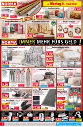 Gazetka promocyjna Norma - Norma - Gazetka - ważna od 21.11 do 21.11.2022 - strona 2 - produkty: Abba, adapter, auer, Bau, Bebe, bio, Birnen, decke, dekoration, dell, eis, elle, fisch, fische, flasche, Geschenkpapier, Geschenktasche, gin, Hausschuhe, Holz, hose, kerze, kissen, Kranz, kuscheldecke, Läufer, leuchtmittel, LG, mango, Maus, mitteldecke, Mode, ndk, papier, reis, Ria, Schal, schuhe, sitzkissen, slip, Slipper, steckdose, Steckdosenleiste, Tasche, taschen, teppich, Ti, tisch, tischläufer, Tischwäsche, Türkranz, uhr, weihnachten