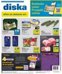 Gazetka promocyjna Diska - Prospekte - Gazetka - ważna od 12.08 do 12.08.2023 - strona 1 - produkty: aktionspreis, angebot, angebote, Becher, bier, buch, butter, coupon, darbo, darboven, decke, deka, deutschlandcard, eilles gourmet, eis, ente, erde, gurke, gurken, guthabenkarte, gutschein, hella, kaffee, knorr, knorr fix, kraft, lachs, meggle, milch, nuss, reis, salat, Salatgurke, salatgurken, salz, Schal, schwein, schweine, Schweinelachs, Streichzart, Sushi, Tchibo, tee, telefon, Ti, wein, weine, ZTE