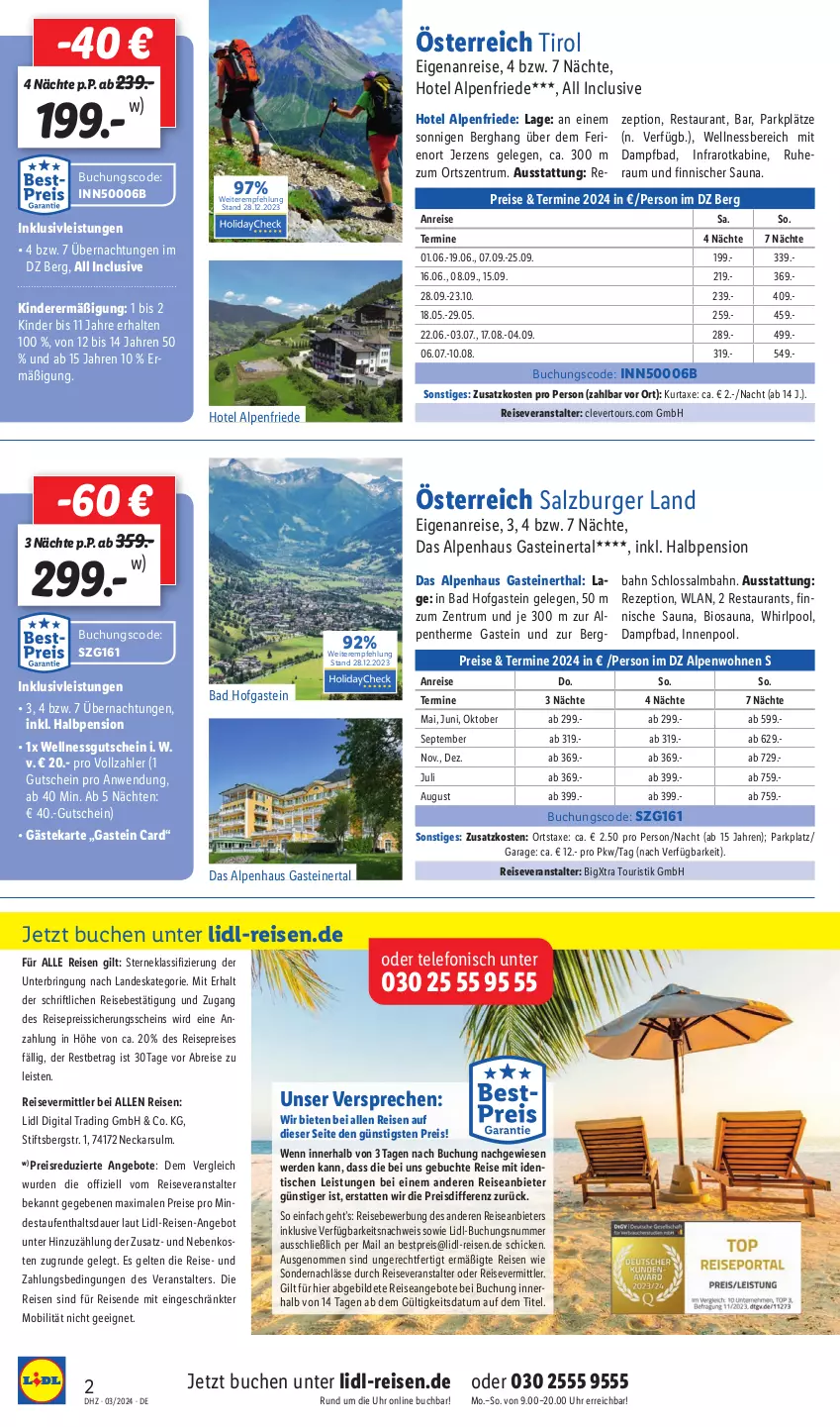 Aktueller Prospekt Lidl - Aktionsprospekt - von 15.01 bis 20.01.2024 - strona 56 - produkty: angebot, angebote, auer, axe, Bad, bestpreis, bio, Brei, buch, burger, eis, erde, gutschein, inklusivleistungen, innenpool, Kinder, kurtaxe, pool, reis, reiseveranstalter, reiss, rezept, ring, rum, salz, steiner, telefon, Ti, tisch, uhr, wellnessbereich, Whirlpool