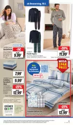 Gazetka promocyjna Lidl - Aktionsprospekt - Gazetka - ważna od 20.01 do 20.01.2024 - strona 25 - produkty: Bau, baumwolle, bett, bettwäsche, decke, eis, erde, gin, kissen, kuscheldecke, leggings, livergy, matratze, matratzen, Pullover, Pyjama, reis, socken, spannbettlaken, Ti, weck, wolle, ZTE