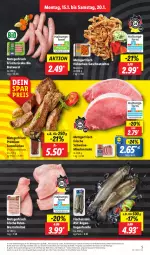 Gazetka promocyjna Lidl - Aktionsprospekt - Gazetka - ważna od 20.01 do 20.01.2024 - strona 5 - produkty: angebot, bio, bratwurst, coupon, eis, elle, fisch, fische, Fischer, forelle, geschnetzeltes, gewürz, lachs, lamm, lammlachse, marinade, minutensteaks, pute, putenbrust, reis, rel, schnitzel, schwein, schweine, steak, steaks, Ti, wein, weine, wurst, Zelt, ZTE