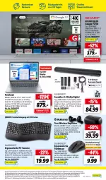 Gazetka promocyjna Lidl - Aktionsprospekt - Gazetka - ważna od 20.01 do 20.01.2024 - strona 51 - produkty: auer, dell, dvb, eis, elle, erde, fernseher, HDD, HDMI, Intel, kopfhörer, korb, Maus, Mode, notebook, qled, reis, rel, rind, silvercrest, soundbar, ssd, Tastatur, Ti, tuner, uhd, usb, wasser